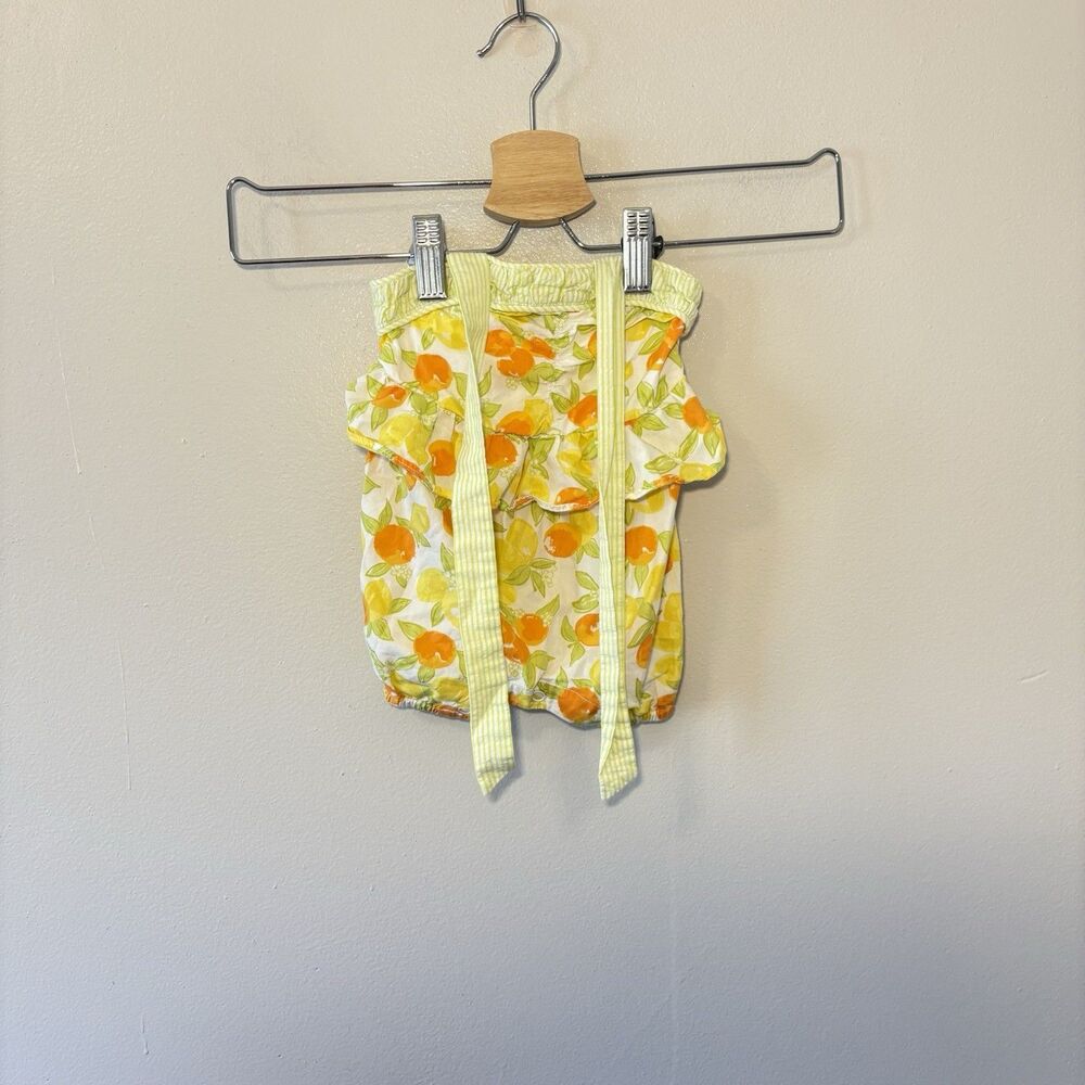 Janie And Jack Taste Of Capri Halter Infant Sz 0-3 Italy Preppy